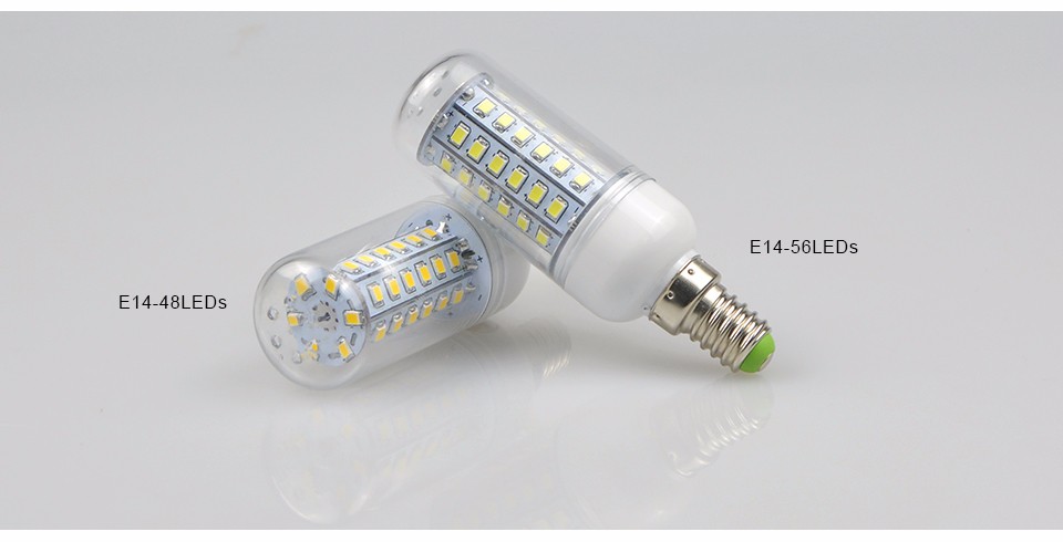 220V E27 E14 2835 SMD 30 48 56 69 89 102 126 LED Corn Bulb price more lower than 5730 smd Replace light CFL 7W 9W 12W 15W lamp