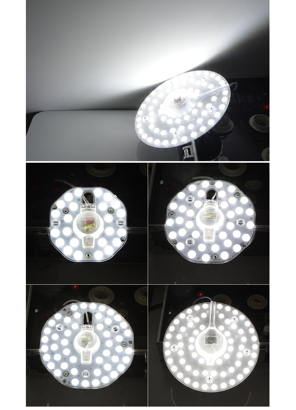 12W 18W 24W 32W AC 220V Ceiling light Downlight LED lamp light Source Replace U O Type CFL ESL Tube Bulb 20W 30W 40W 50W