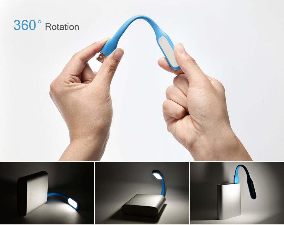 Mini LED lamp USB Led book light Reading light Colorful night light Ultra Bright Flexible bulbs for Notebook Laptop PC Computer