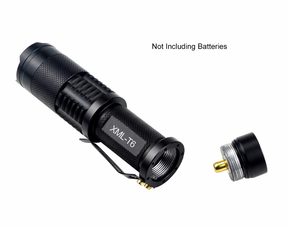 Portable Lanternas Led CREE XM L T6 Mini Flashlight Linternas 2300 Lumens Zoom In Out Lights Searchlight Flash Lights