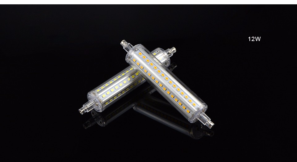 Dimmable 220V LED R7S Horizontal Plug Light lamp spot light 5W 10W 12W 15W 78mm 118mm 135mm 189mm For Floodlight spotlight Blub