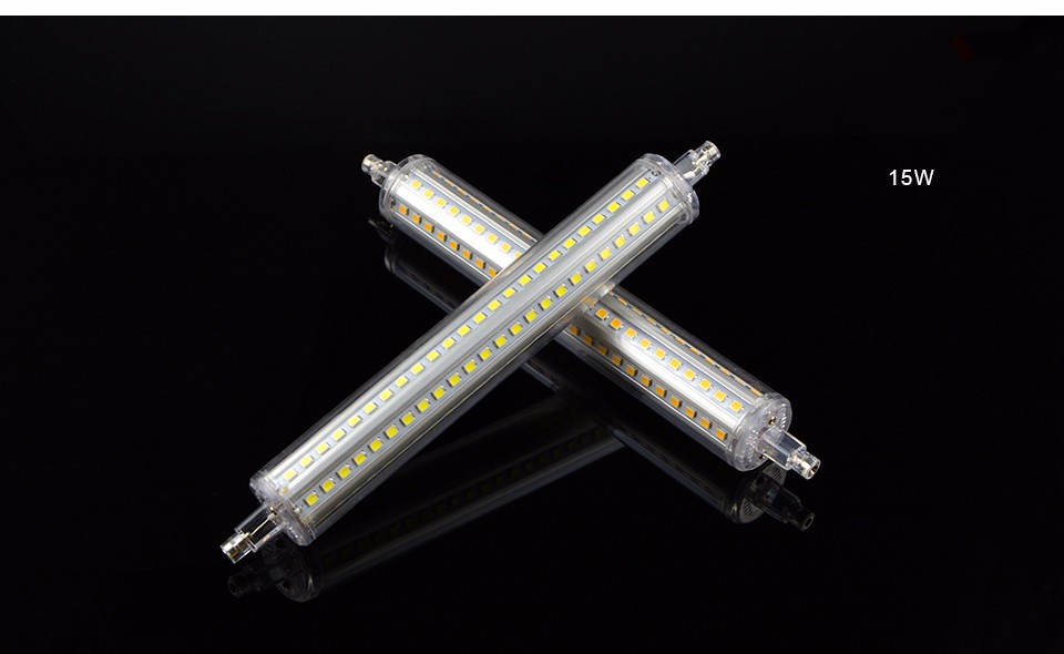 R7S LED corn lamp Lamparas 5W 10W 12W 15W 85 265V 220V 110V LED flood Light SMD 2835 78mm 118mm 135mm 189mm Bulb For floodlight