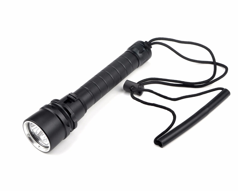 Professionals IP68 Waterproof Portable 3x CREE XML L2 U3 LED Diving Flashlight 100m Underwater Torch Lights For Diver lighting