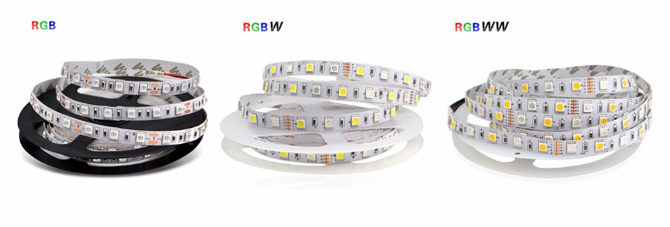 5050 SMD RGB RGB White RGB Warm White LED Strip Light 5m DC 12V 60 LED m IP20 IP65 Waterproof lamp RGBW RGBWW LED Tape
