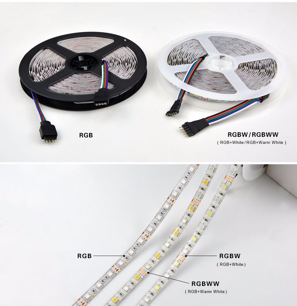 5050 SMD RGB RGB White RGB Warm White LED Strip Light 5m DC 12V 60 LED m IP20 IP65 Waterproof lamp RGBW RGBWW LED Tape
