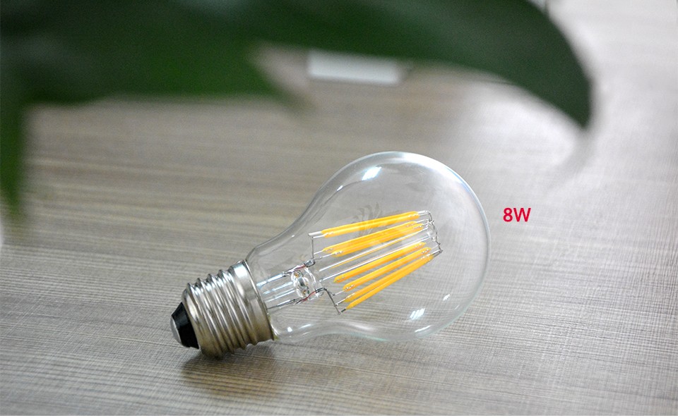 110V 220V 85 265V E27 2W 4W 6W 8W Antique Edison Incandescent LED Bulb COB Filament LED lamp For Art light lighting