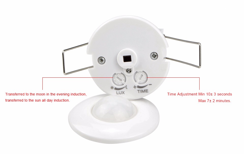 110V 220V Ceiling PIR Infrared Body Motion Sensor Detector Lamp Light Switch lampholder For LED lamp Bulb Automatic ON OFF