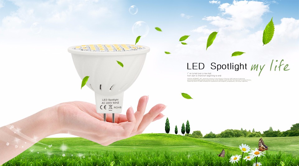 MR16 220V 5730 SMD 27LEDs 7W LED Spotlight Bulb lamp GU5.3 LED lamp Light Heat resistant Fireproof LED light A Engergy Class