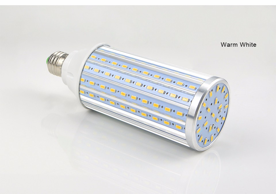 5730 SMD LED Corn Bulb 85 265V 110V 220V E27 30W 160LEDs High Power Aluminum PCB Cooling No Flicker LED lamp Spot light