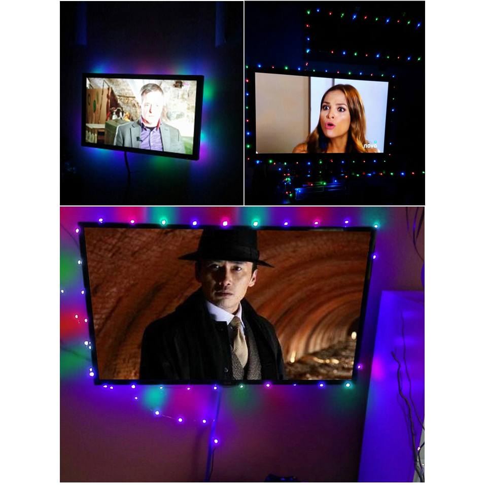5M 10M LED holiday light Outdoor Fairy DC 5V USB charger LED string light Copper Wire LED Strip Wedding Christmas decor lamp
