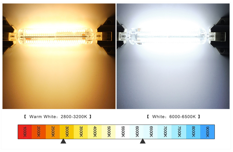 LED Bulb R7S LED lamp 78mm 118mm 135mm 189mm Light 5W 10W 15W 20W R7S Lampadas Floodlight 2835 SMD 5730 SMD Spotlight