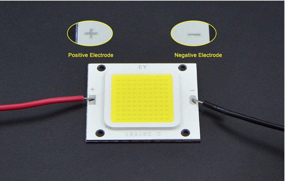 DIY Full Watt LED Floodlight Spotlight Bulb Lawn 20W 30W 50W COB Integrated Flip Chip LED lamp beads drive transformer