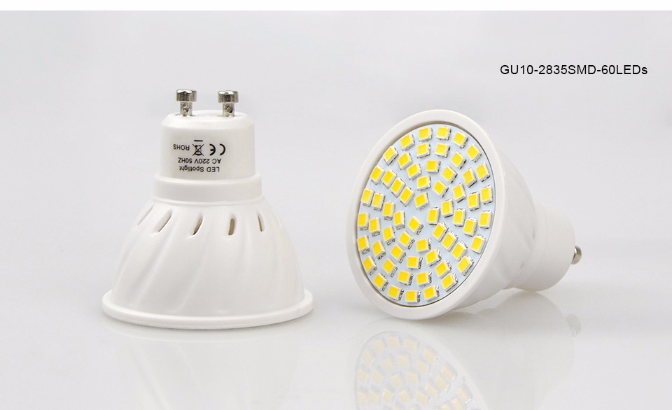 220V SMD 2835 MR16 4W LED lamp Engergy Spotlight Bulb Wall Downlight led corn light For Indoor lighting Replace CFL 5W 7W 10W