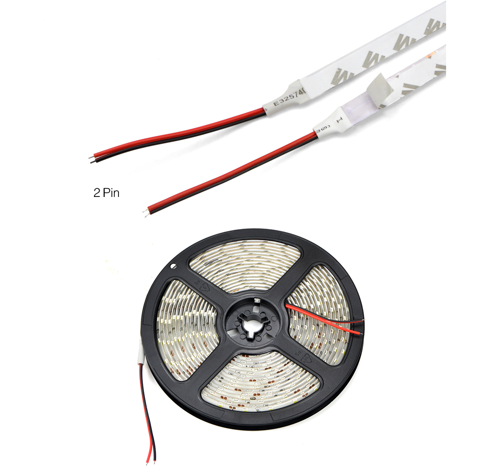 IP20 IP65 Waterproof DC 12V LED strip light rope 5M LED string tape 5630 SMD Flexible for home lighting indoor decor lamp