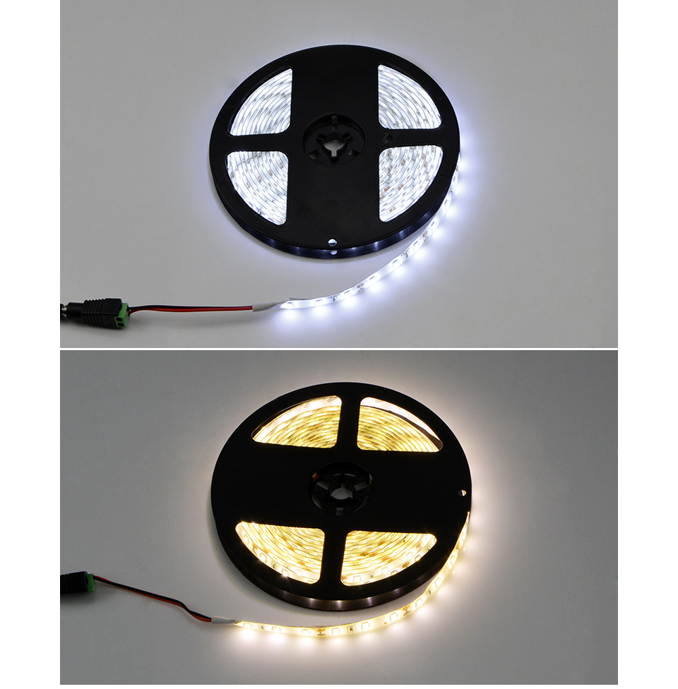 IP20 IP65 Waterproof DC 12V LED strip light rope 5M LED string tape 5630 SMD Flexible for home lighting indoor decor lamp