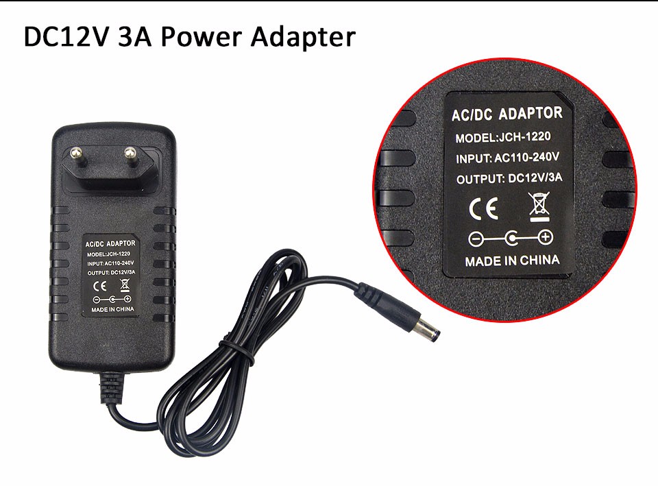 DC 12V 1A 2A 3A 5A lighting transformer Switch Supply Power Adapter Converter Charger For 3528 5050 2835 5630 LED Strip light