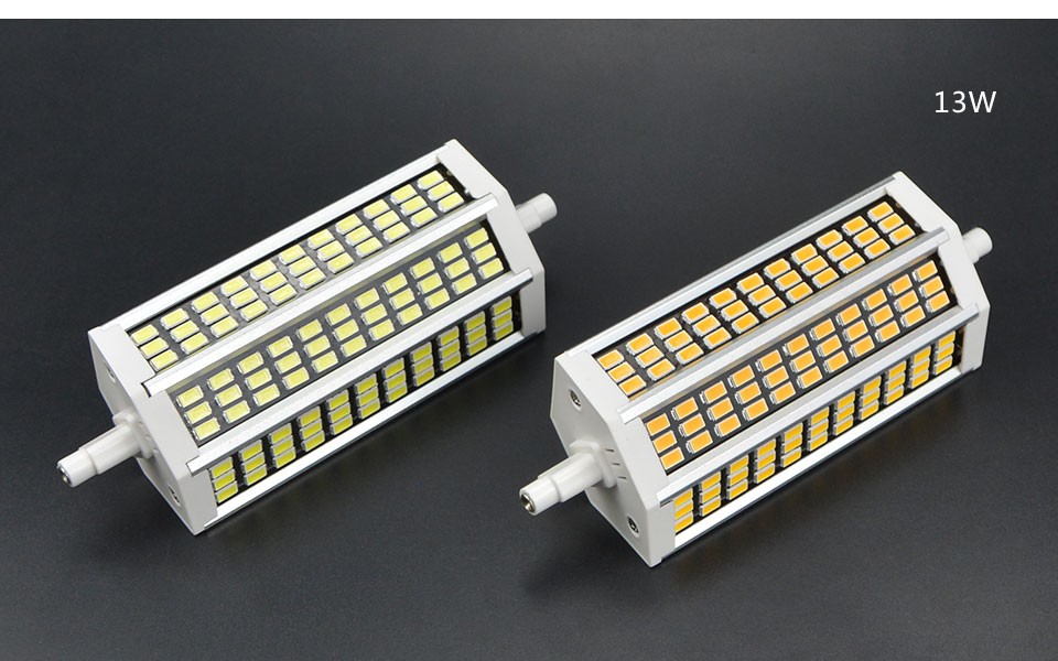 220V 5W 10W 13W 20W 78mm 118mm 135 189mm High lumen SMD 5736 LED R7S Horizontal Plug Light lawn lamp Floodlight Spot Bulb