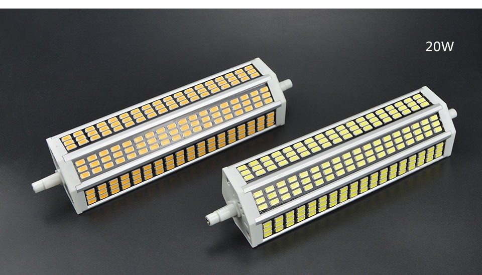 220V SMD 5736 R7S LED light Bulb LED Lamp 5W 10W 13W 20W 78mm 118mm 135mm 189mm Horizontal Plug Light lawn Floodlight Lampadas