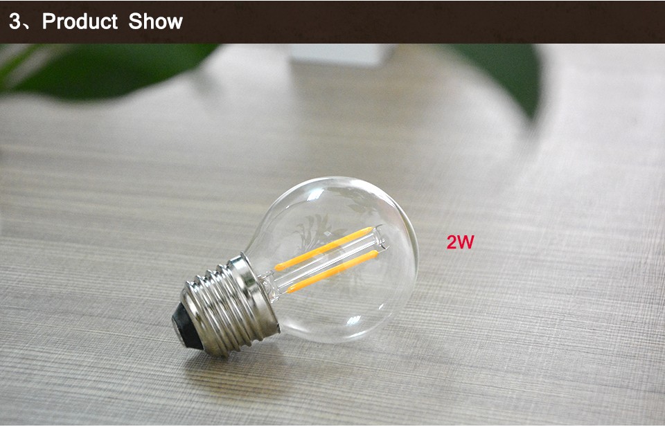 Retro Edison LED lamp 220V E27 2W 4W 6W 8W COB Filament Glass LED Bulb Glass Filament light Retro lamps warm white white