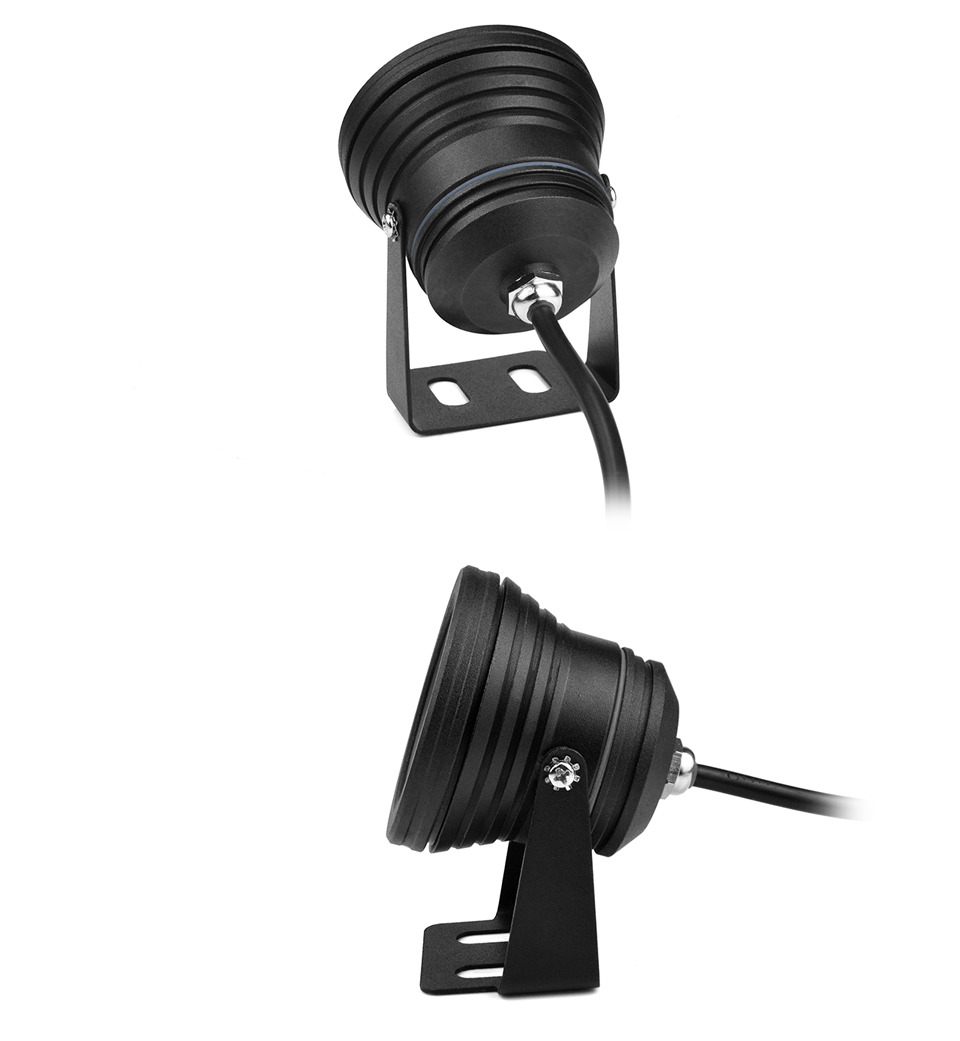 AC12V 10W RGB Led Underwater Light Waterproof IP67 Fountain Aquarium Swimming Pool Lamp Spotlight Fish Tank Piscina Car Lighting
