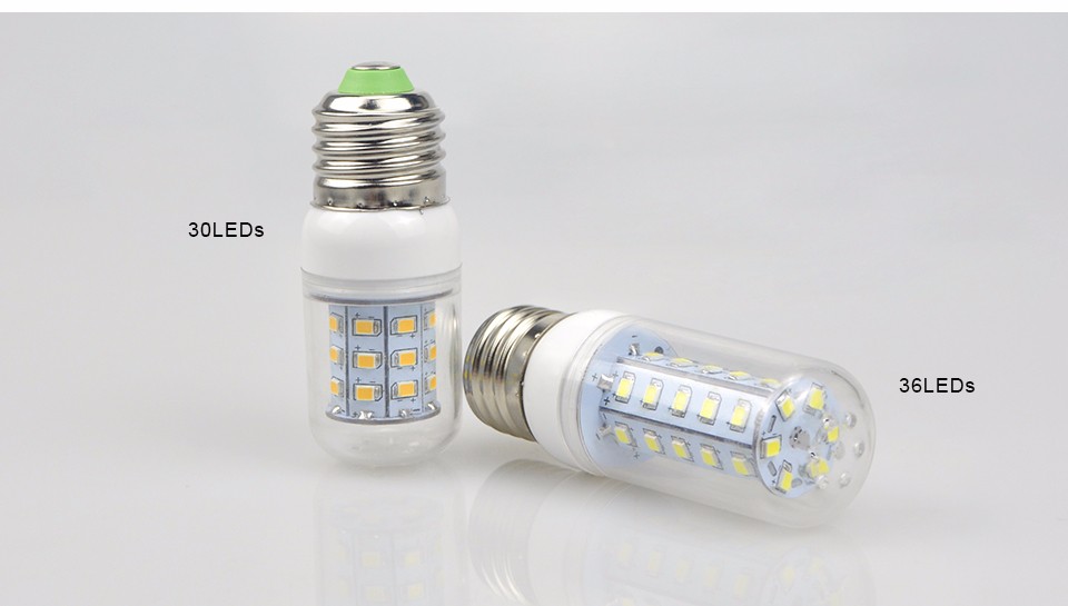 A Long life 2835 SMD LED night light LED corn light bulb 30 36 48 56 69 89 102 LED E27 220V Replace CFL 7W 12W 15W 20W 25W