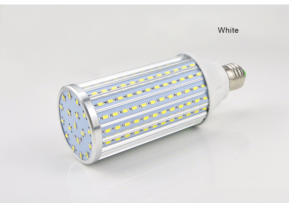 85V 265V 220V 110V No Flicker Full Watt 50W 210LEDs E27LED lamp Corn light 5730 SMD 85V 265V Aluminum Cooling High Power Bulb