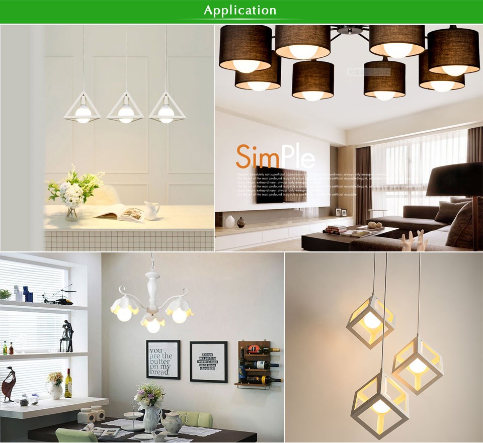 1Pcs Aluminum material 85 265V 360 degree High Lumen SMD 5730 E27 5W 7W 9W 12W LED lamp Chandeiler 85 265V Bulb Pendant lights