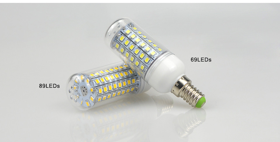 E14 220V 2835 SMD aluminum LED Corn spot ligth Bulb Lamp Spotlight High Cost effective more than 5730 5736 5733 5050 home Light