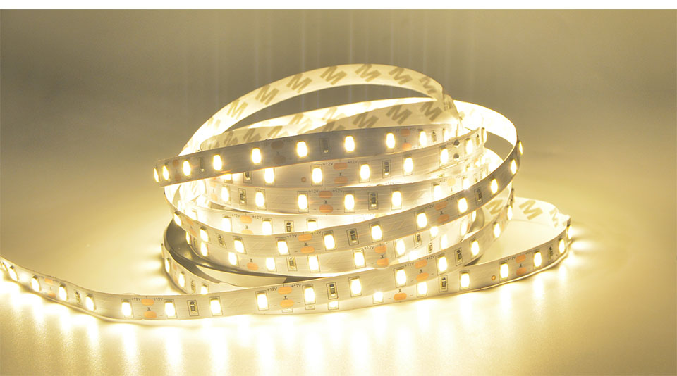 DC 12V 5M 5050 SMD Not waterproof RGB LED Strip Light 5630 SMD LED String 2835 SMD LED Lamp Tape Ribbon Decoration Home lighting