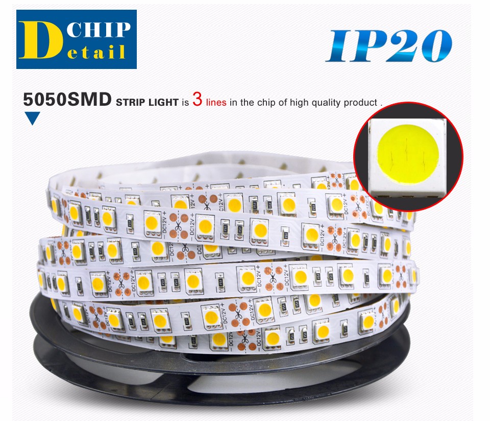 5M SMD 5050 RGB LED Strip light LED lamp Tape 24 44 Keys Remote Controller 3A Adapter US EU For Indoor Decorative lighting