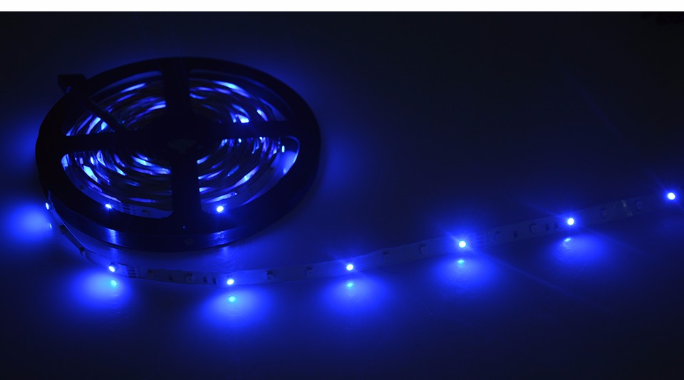 5M SMD 2835 DC 12V RGB LED Strip light LED lamp Tape RGB Remote Control 3A Adapter US EU For Indoor Decorative lighting