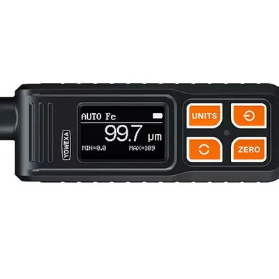 EC-370X Digital Paint Meter High Accuracy Dot-matrix OLED screen Coating Thickness Gauge