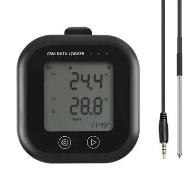 SMS Alarm Wireless Temperature and Humidity Data Logger With APP Real Time Monitor