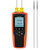 Yowexa YET-620 Temperature Data Loggers K T J Thermocouple Probes Dual Channel Thermometer