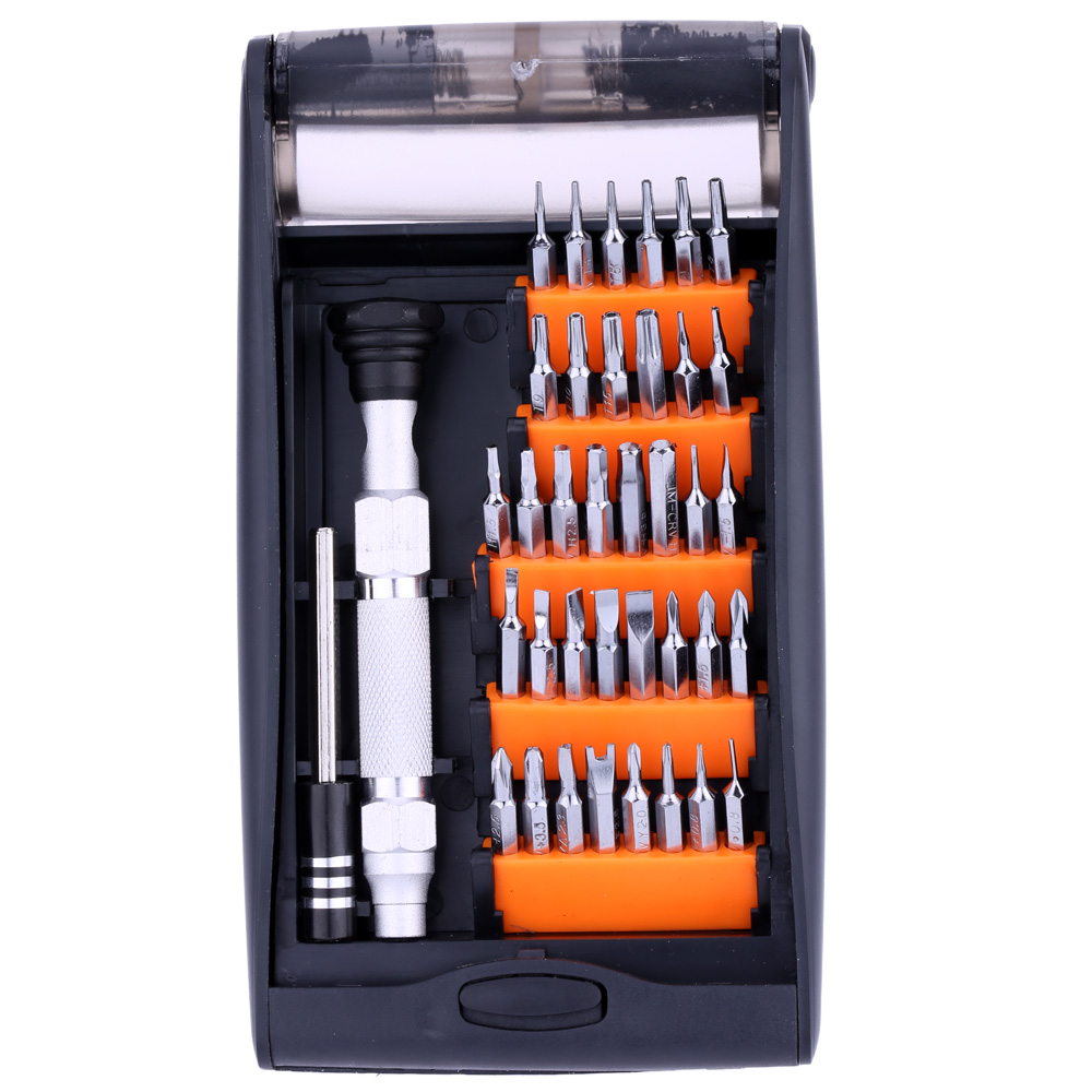 JAKEMY 38 in 1 mini screwdriver set Multi functional Repair Tools Kit Quality mini tornavida for Phone PC Electronic Maintenance