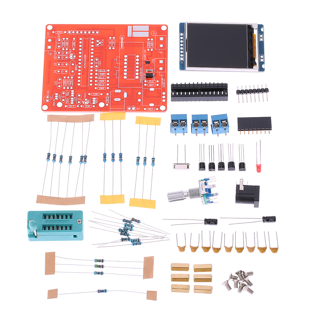 Multifunctional Tester GM328 Transistor Tester Diode Capacitance ESR Voltage Frequency Meter PWM Square Wave Signal Generator