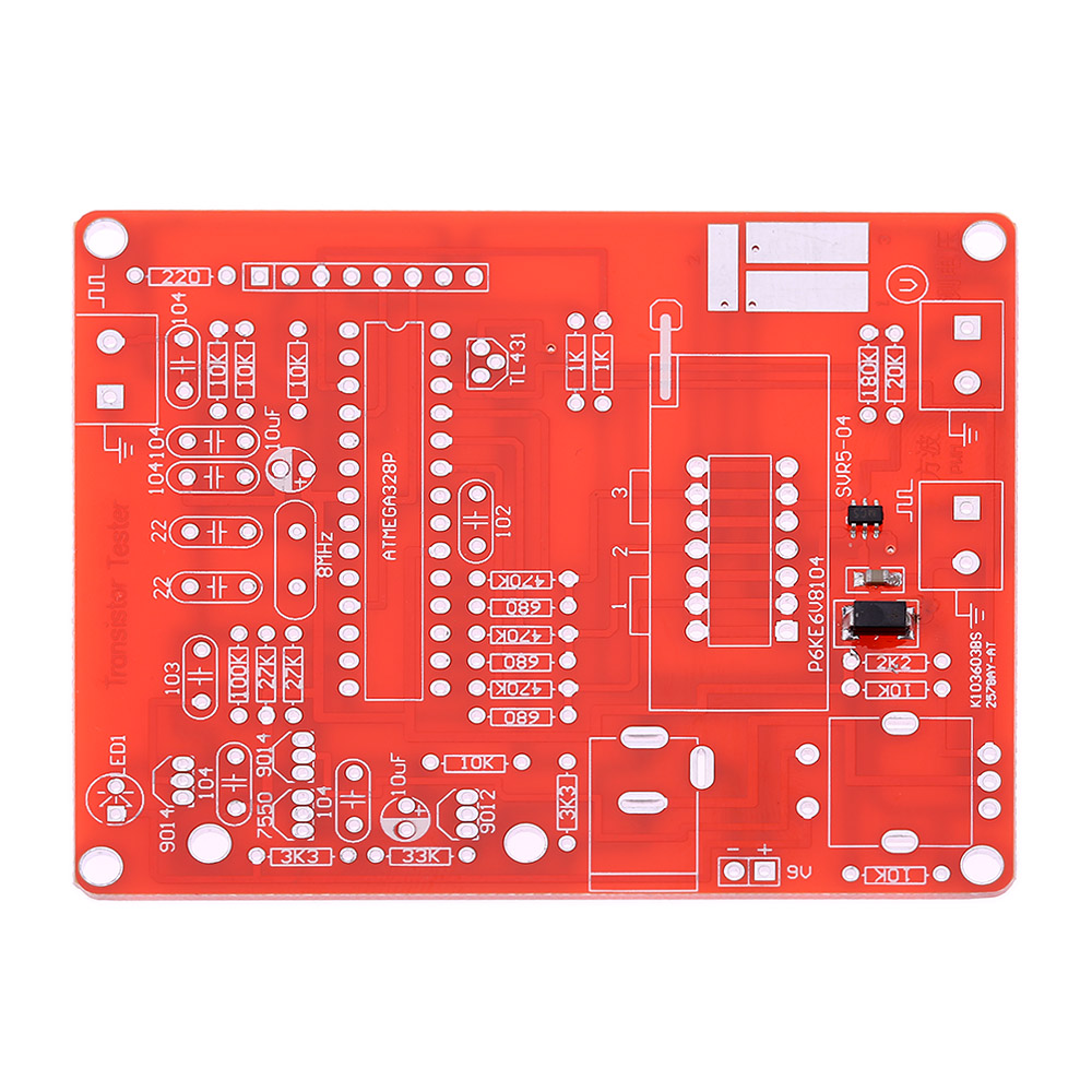 Multifunctional Tester GM328 Transistor Tester Diode Capacitance ESR Voltage Frequency Meter PWM Square Wave Signal Generator