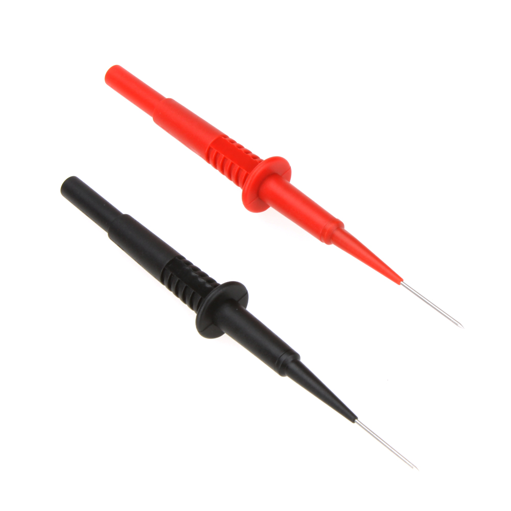 Professional Test Probe Clip for Multimeter Clamp Meter Oscilloscopes Test Hook W Extended Sharp Stainless Steel Test Needle