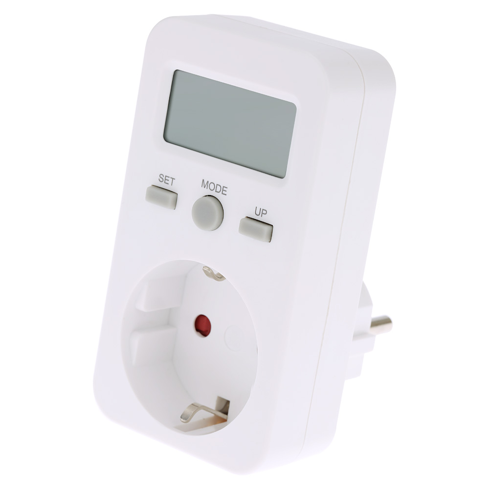 EU US UK Plug Plug in Digital wattmeter LCD Energy Monitor Power Meter Electricity Electric swr meter Usage Monitoring Socket