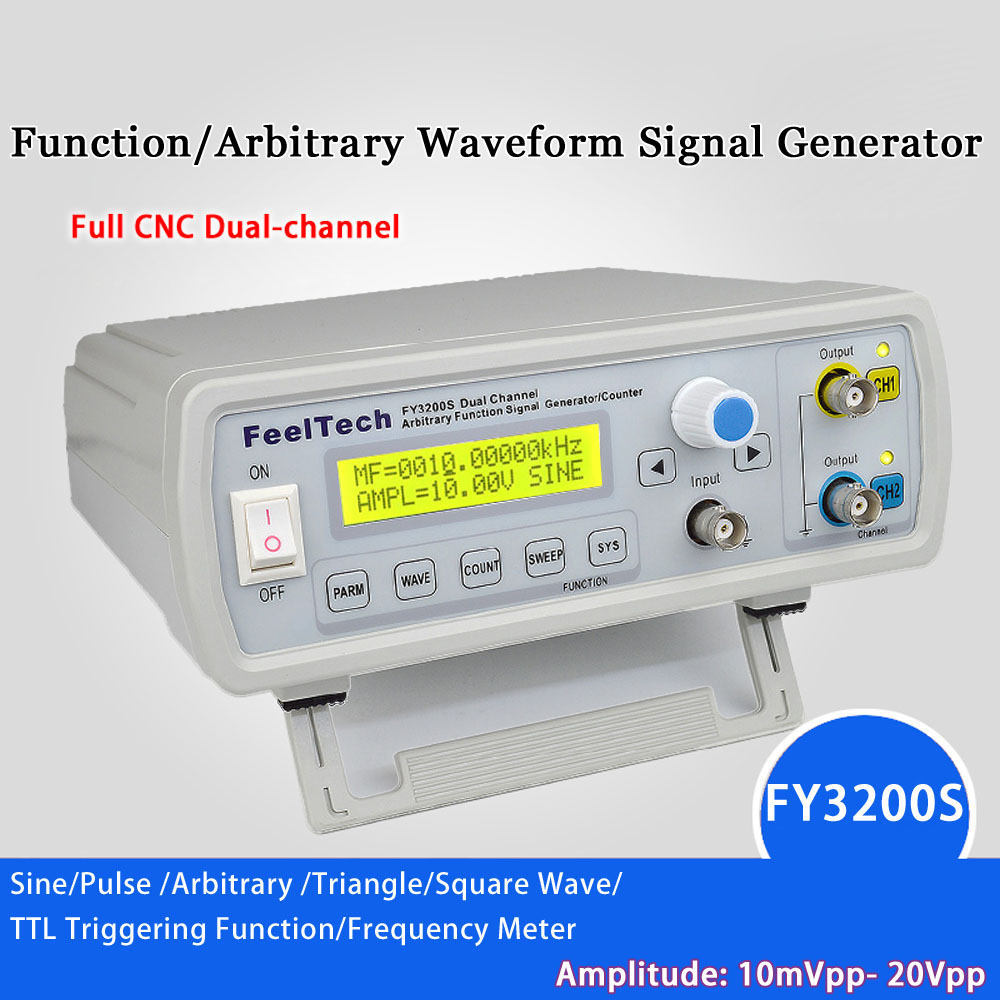 6MHz High Frequency Generator Digi DDS Signal Source Generator Arbitrary Waveform Pulse Frequency Meter 12Bit 250MSa s Sine Wave