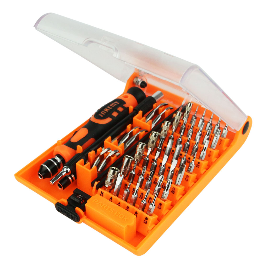 JAKEMY 52 in 1 Professional Screwdriver Set Multi tool Kit for Repair for watch Phones PC Electronic Maintenance parafusadeira