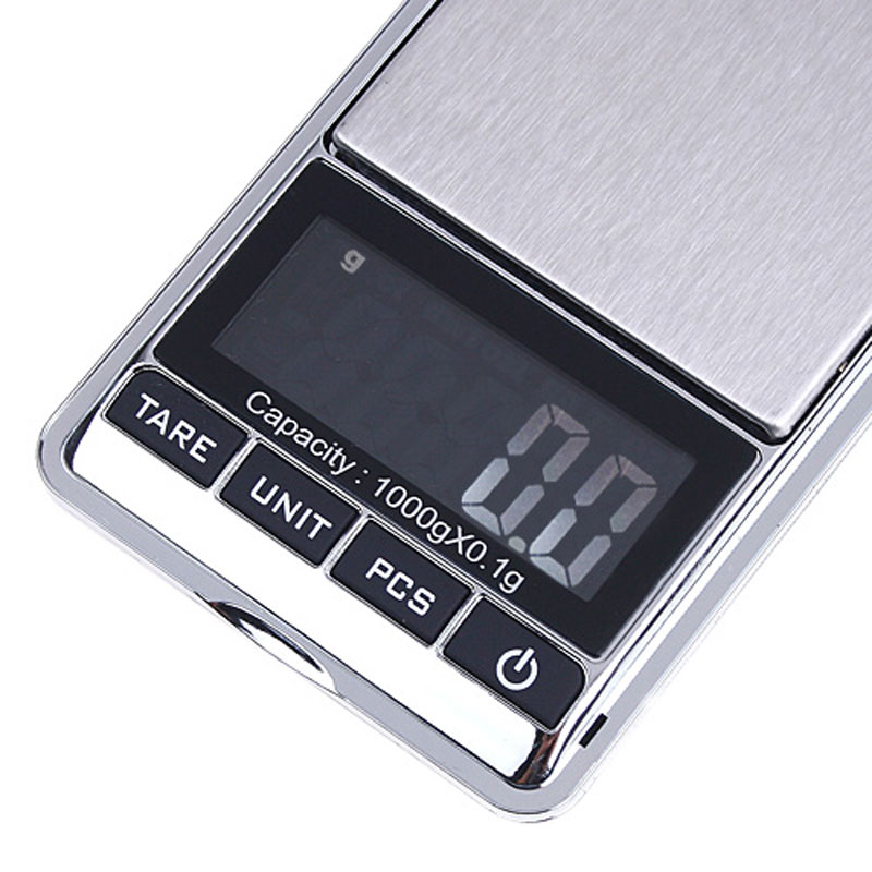 Digital Scales Pocket libra jewelry Mini balance Electronic scale musculation joyeria balanca Weighing weights Scales 1000x0.1g