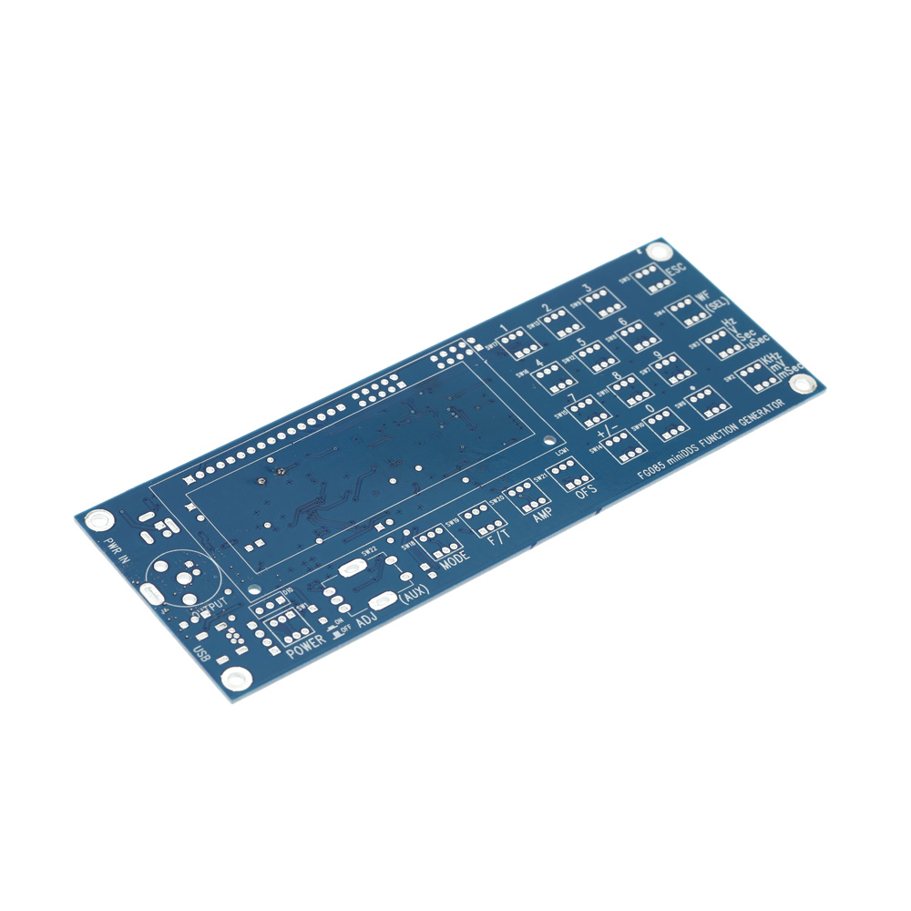 Mini DDS Function Signal Generator DIY Kit Digital Synthesis frequency generator with Panel Sine Square Sawtooth Triangle Wave