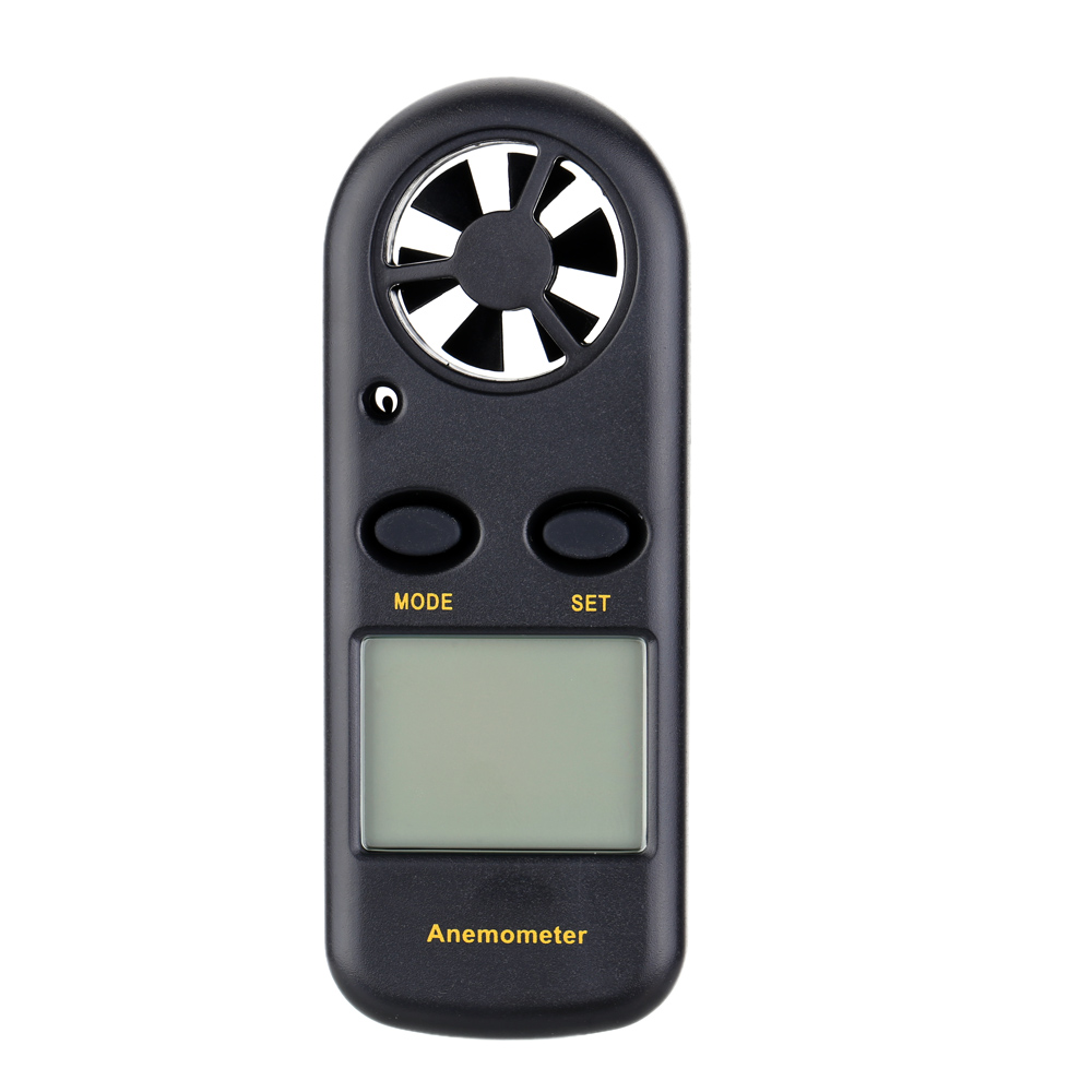 Portable Digital Anemometer Handheld Electronic Wind Speed Air Volume Measuring Meter LCD Display with Backlight