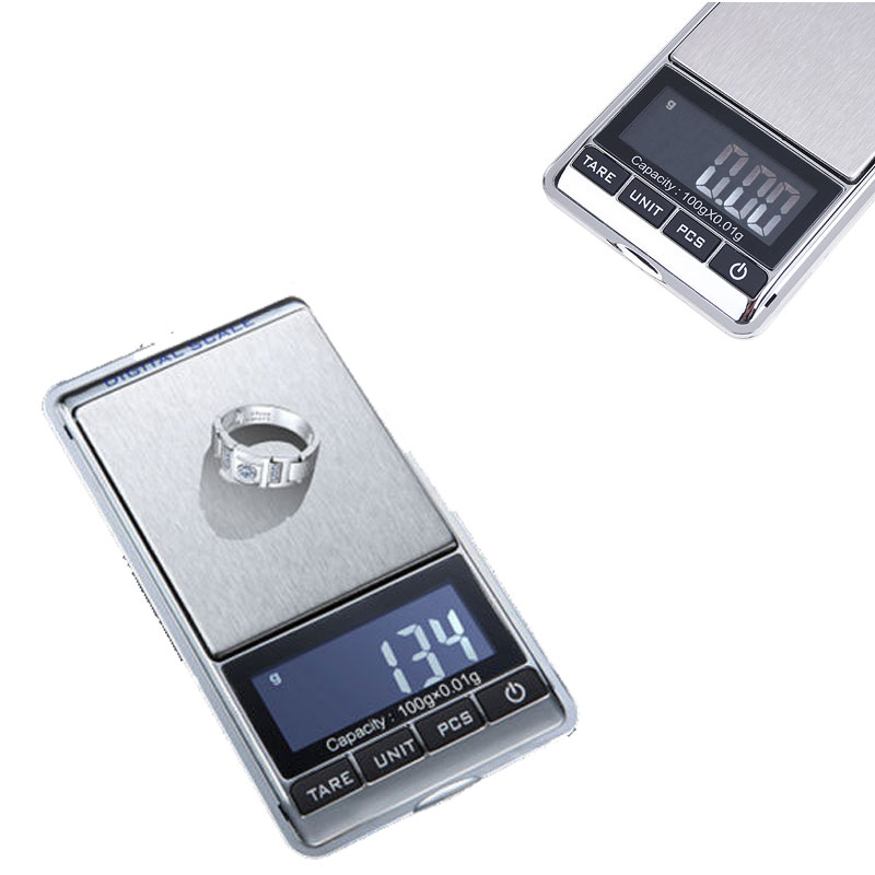 100x0.01g mini balance Digital Scale Pocket joyeria Jewelry Scale Electronic Scales Portable musculation Weight Weighing Balance