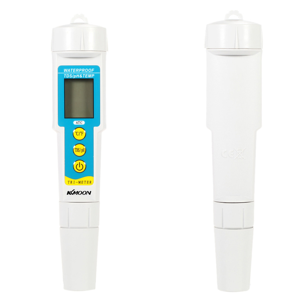 3 in 1 Water Quality Tester Drink Water Quality Analyser TDS PH Meter for Aquarium Multi parameter Water pH Monitor Acidometer