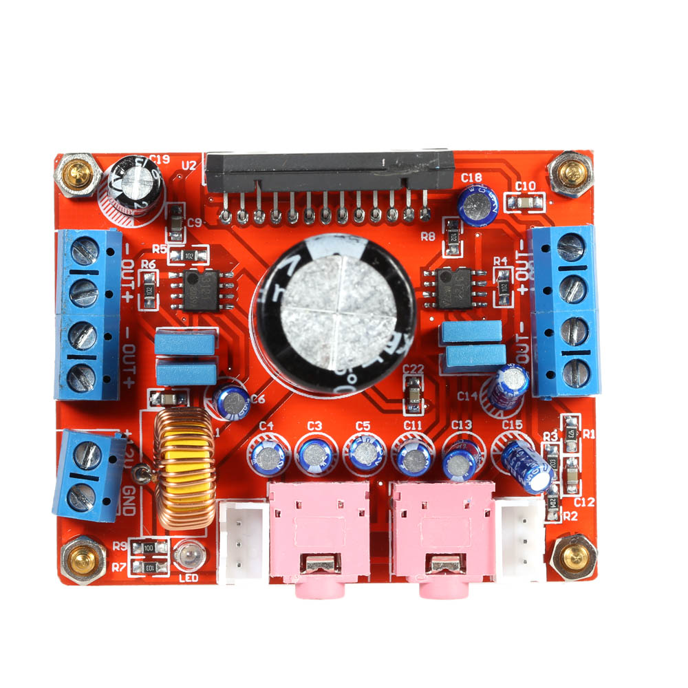 TDA7850 Car Audio Power Amplifier Board Stereo 4x50W with BA3121 Denoiser DC 12V