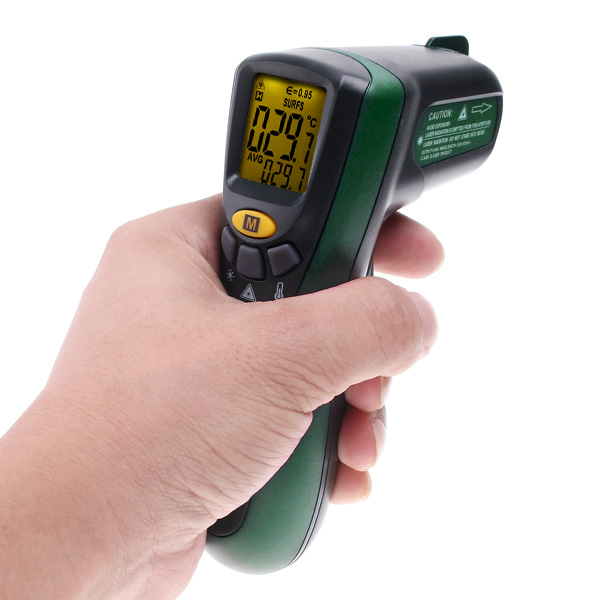 Infrared thermometer termometro infravermelho digital temperature instrument diagnostic tool 20300 degrees 572F MASTECH MS6520A