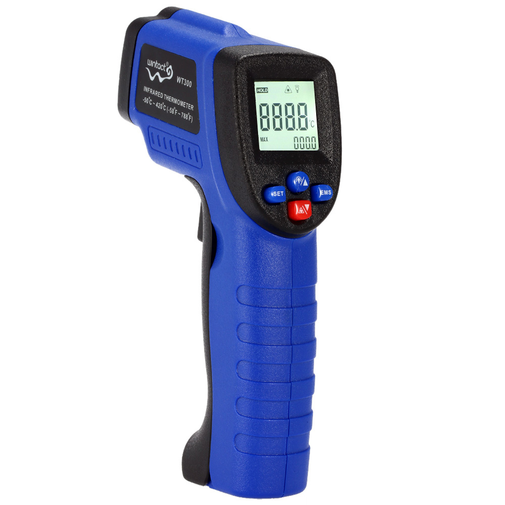 Handheld Non Contact Digital thermometer LCD Laser IR Infrared Thermometer Temperature Tester termometro Pyrometer 50C~420C