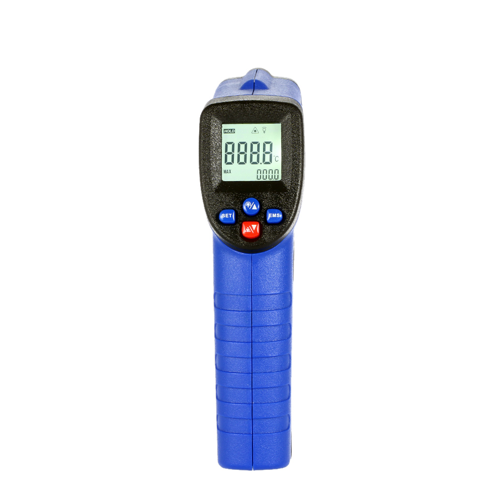 Handheld Non Contact Digital thermometer LCD Laser IR Infrared Thermometer Temperature Tester termometro Pyrometer 50C~420C